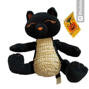 Bath & Body Works Halloween Black Cat Body Scrubber HTF NEW